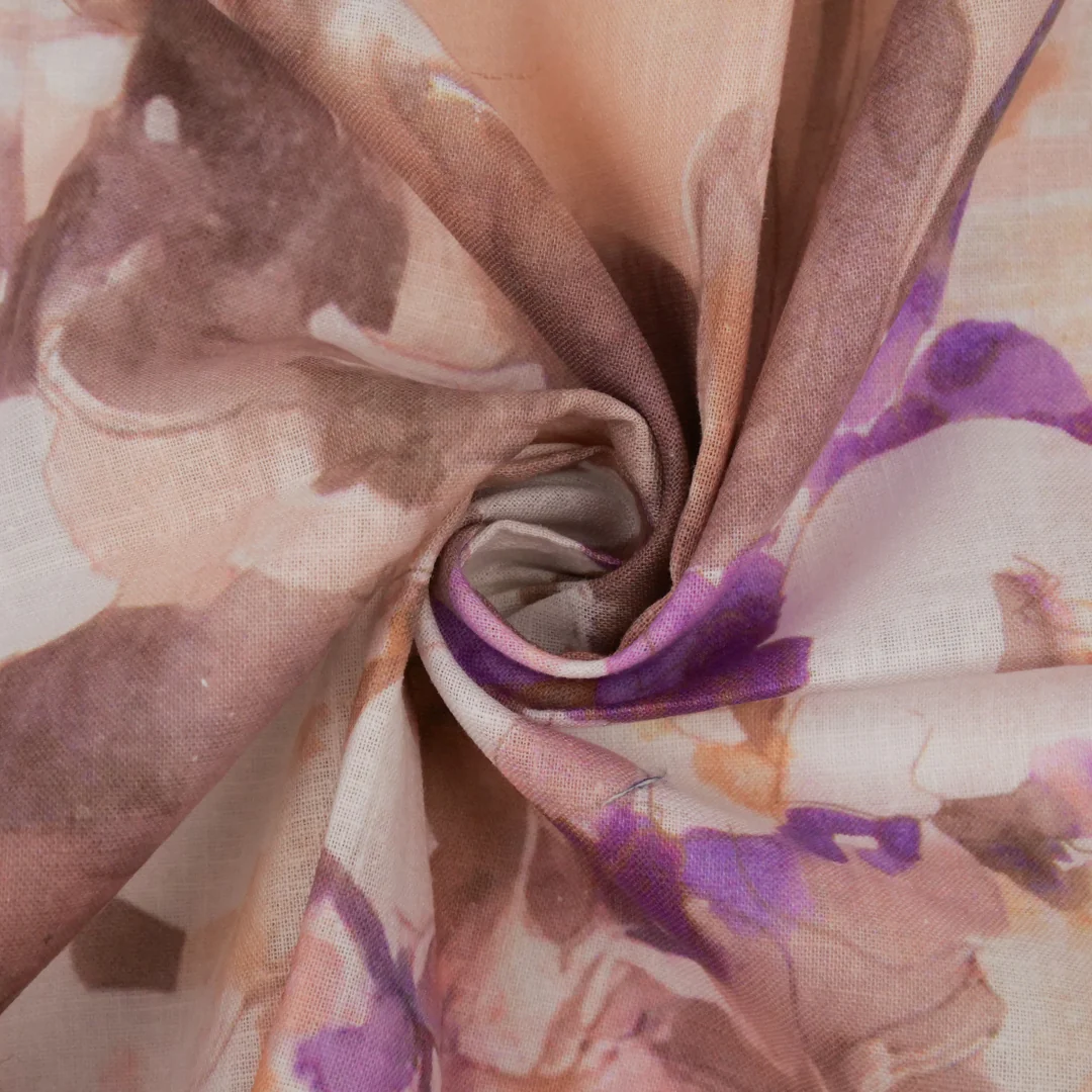 GALWAY - LINEN PRINTS - ABSTRACT FLORAL - Image 3
