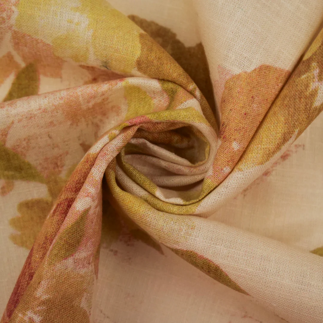 GALWAY - LINEN PRINTS - ABSTRACT FLORAL - Image 3