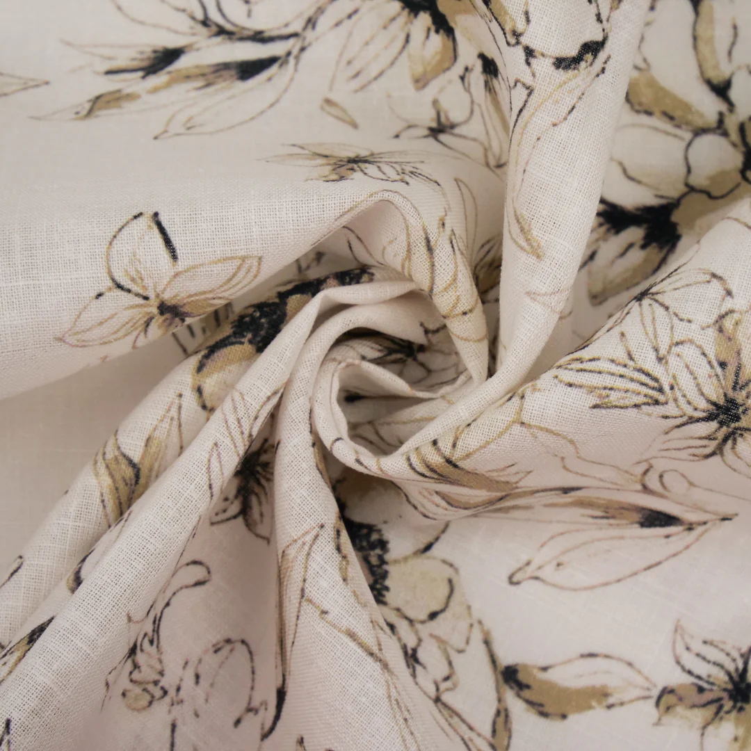 GALWAY - LINEN PRINTS - FLORAL BORDER - Image 3