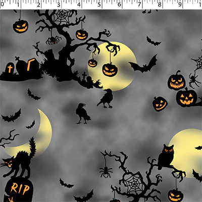 HALLOWEEN PRINTS - GRAVEYARD - Image 2