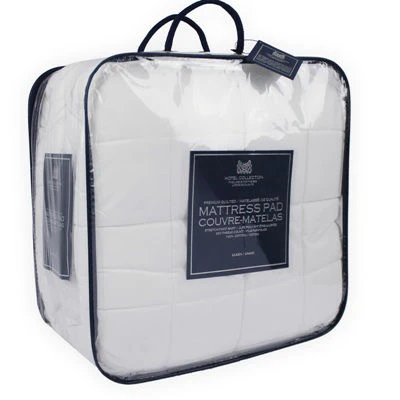 HOTEL COLLECTION COTTON MATTRESS PAD - QUEEN