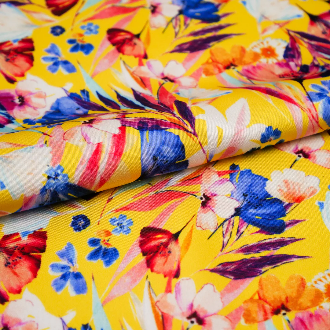 IBIZA COLLECTION-SATIN PRINTS-TROPICAL FLORAL - Image 3