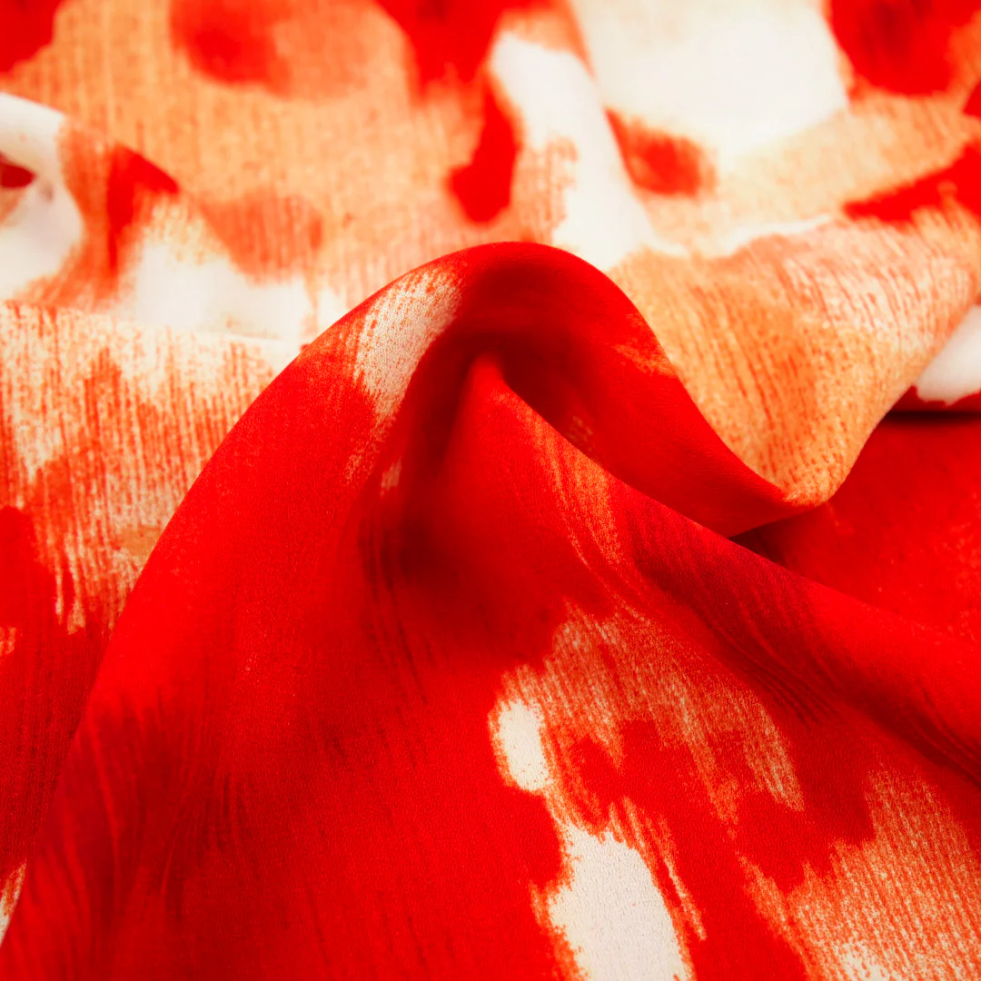 ILENE CREPE PRINTS - ABSTRACT WATERCOLOR - Image 2