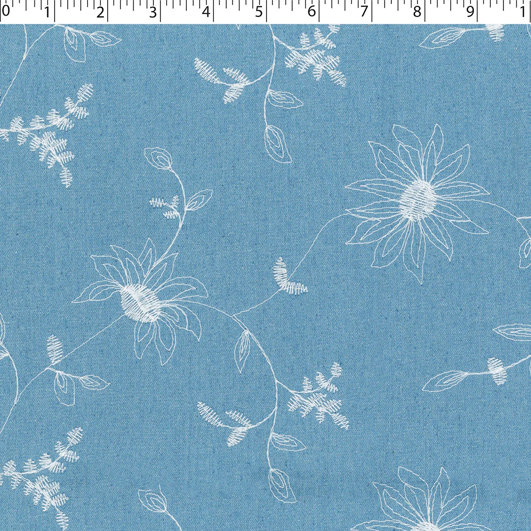 INDIGO JUNCTION - EMBROIDERED DENIM - Image 3