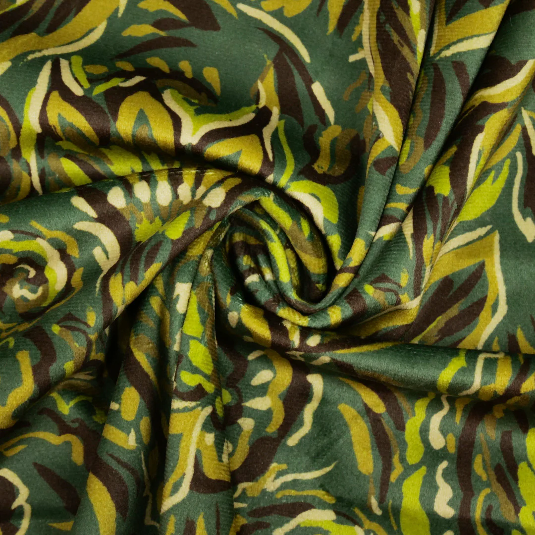 LOUELLA - PRINTED VELVET - PAISLEY - Image 3