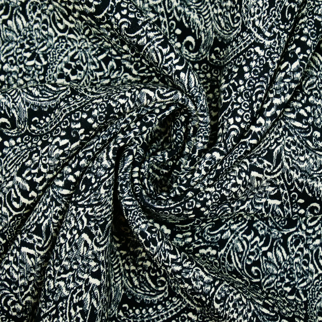 MANCHESTER - RAYON TWILL PRINTS - PAISLEY - Image 3