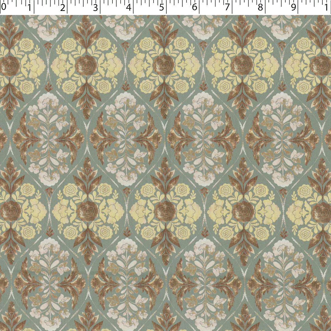 MANSFIELD COLLECTION-COTTON POPLIN PRINTS-ARABESQUE