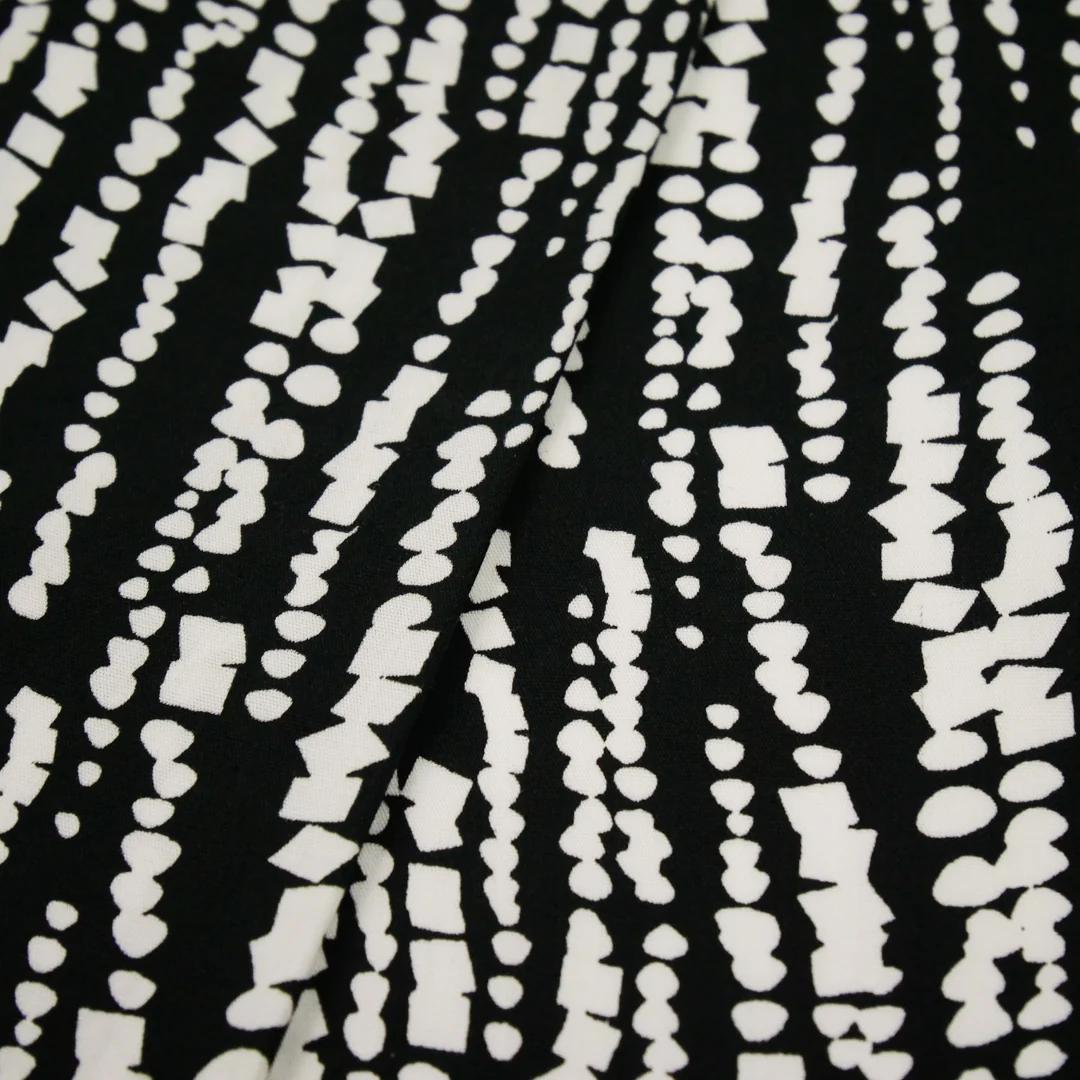 MANSFIELD COLLECTION-COTTON POPLIN PRINTS-MONOTONE - Image 2