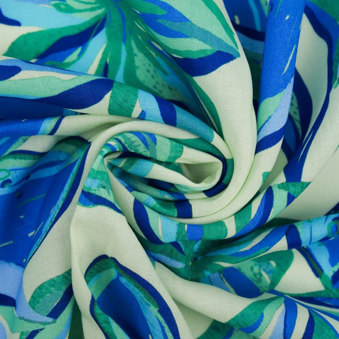 MARLOWE-RAYON VOILE PRINTS-TROPICAL FLORAL - Image 2