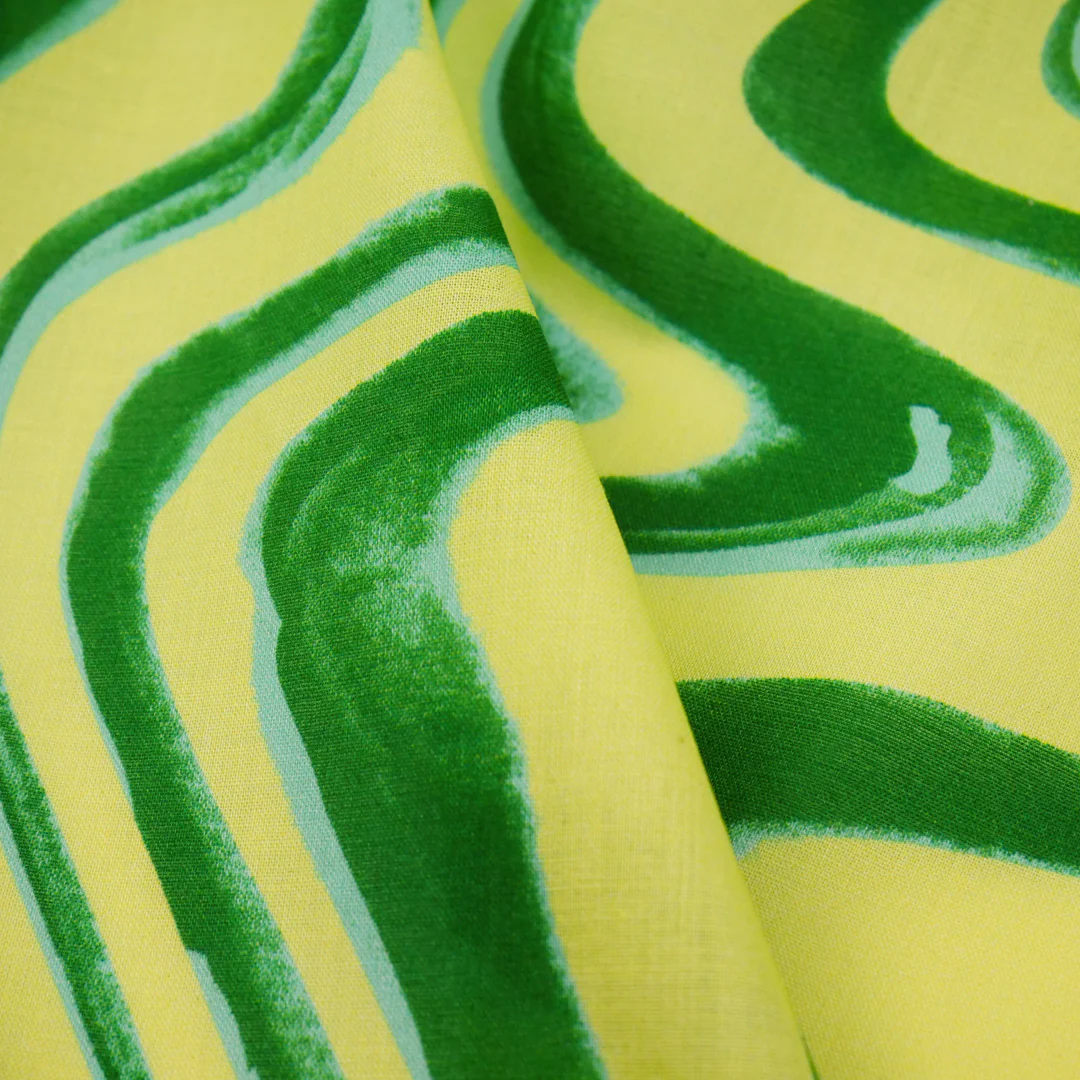 MINERVA - COTTON VOILE PRINTS - SWIRL - Image 2
