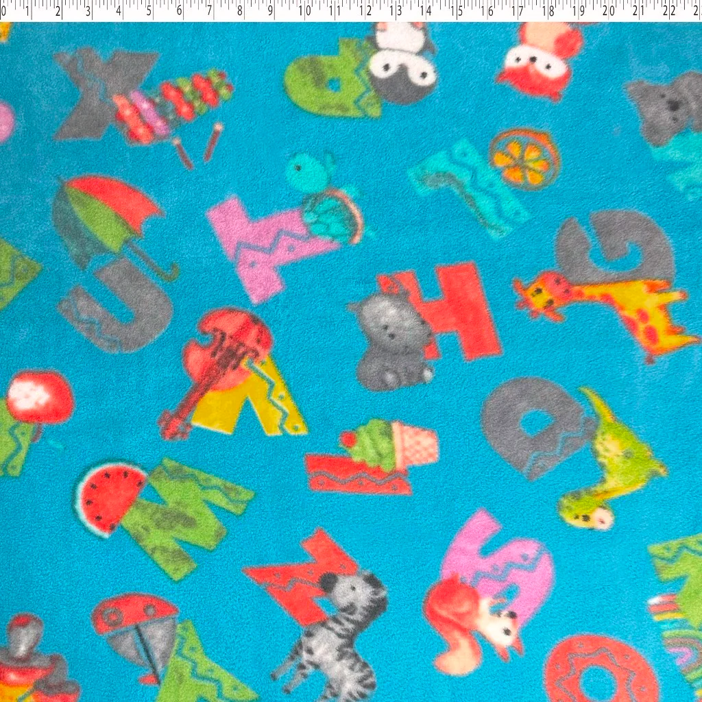 MOUNTAIN FLEECE PRINTS BABY - ABC ANIMALS - Image 2