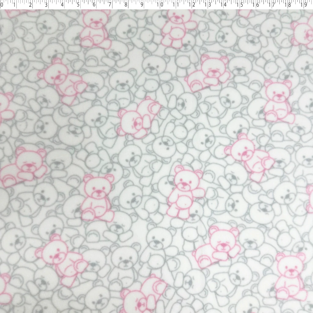MOUNTAIN FLEECE PRINTS BABY - LOTS OF BEARS
