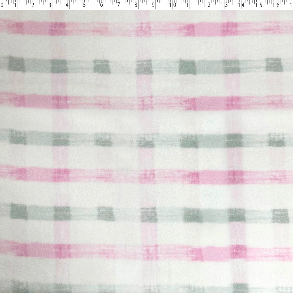 MOUNTAIN FLEECE PRINTS BABY - PAINT BRUSH PLAID - Image 2