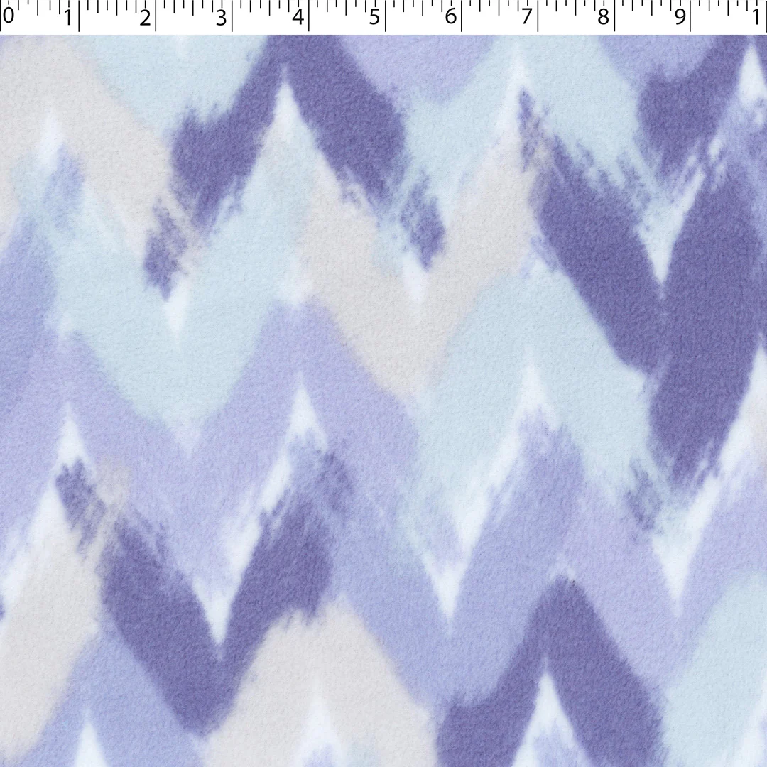 MOUNTAIN FLEECE PRINTS BABY - BRUSH STROKE CHEVRON - Image 3