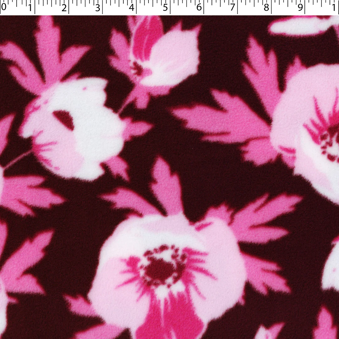MOUNTAIN FLEECE PRINTS - WINTER FLORAL - Image 3
