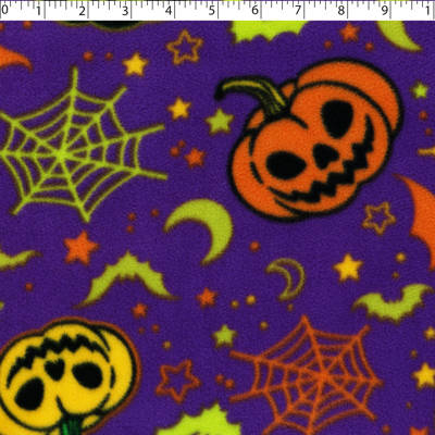 MOUNTAIN FLEECE PRINTS - HAPPY HALLOWEEN - Image 3
