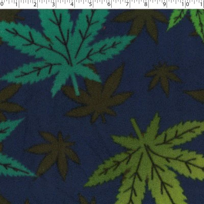 MOUNTAIN FLEECE PRINTS - LEAF TOSS - Image 2