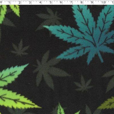 MOUNTAIN FLEECE PRINTS - LEAF TOSS - Image 3