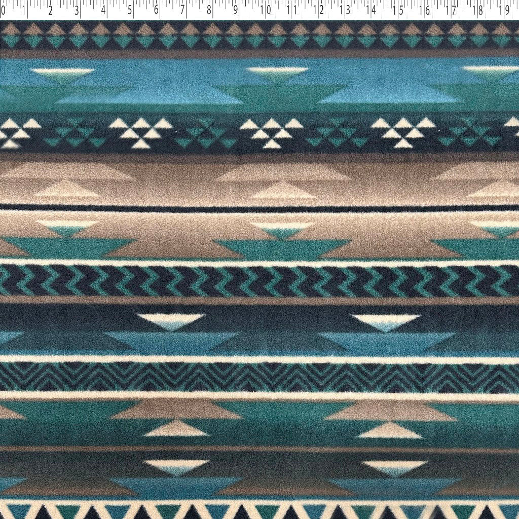 MOUNTAIN FLEECE PRINTS - SOUTHWEST STRIPE