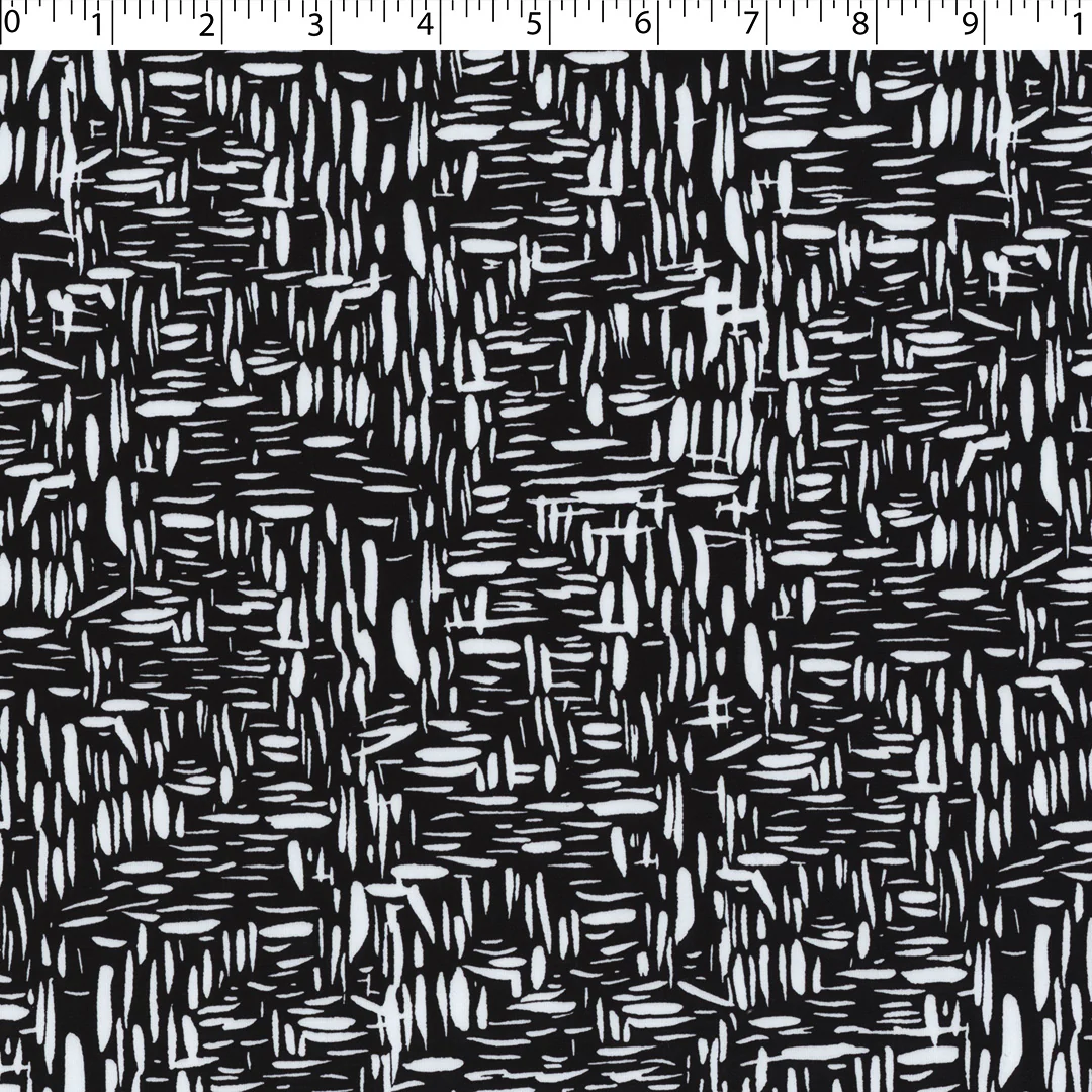 MUSE COLLECTION - KNIT PRINTS - ABSTRACT CRISS-CROSS