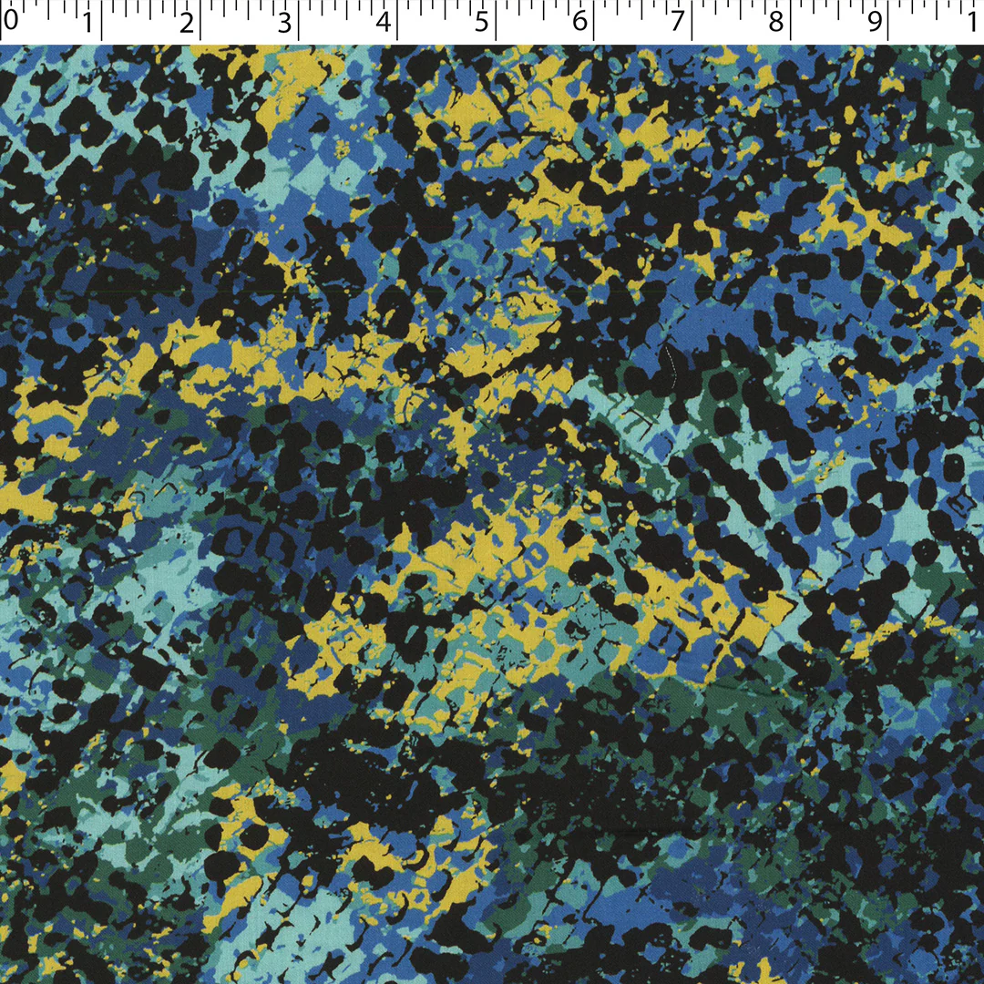 PANDORA - RAYON DULL SATIN PRINTS - ABSTRACT SKIN