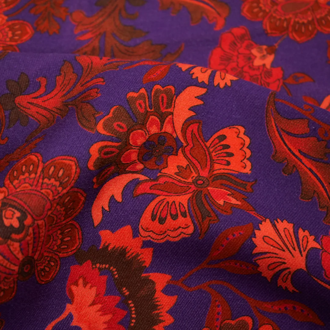 PANDORA - RAYON DULL SATIN PRINTS - JACOBIAN - Image 3