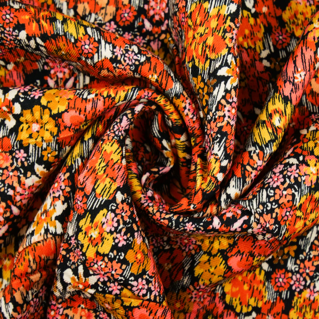 PANDORA - RAYON TWILL PRINTS - SMALL FLORAL - Image 3