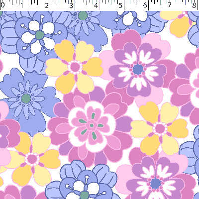 POESIE PRINTS - PACKED FLORAL