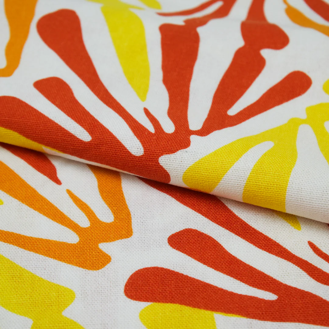 SAN PAULO RAYON/LINEN BLEND PRINTS - ABSTRACT - Image 2
