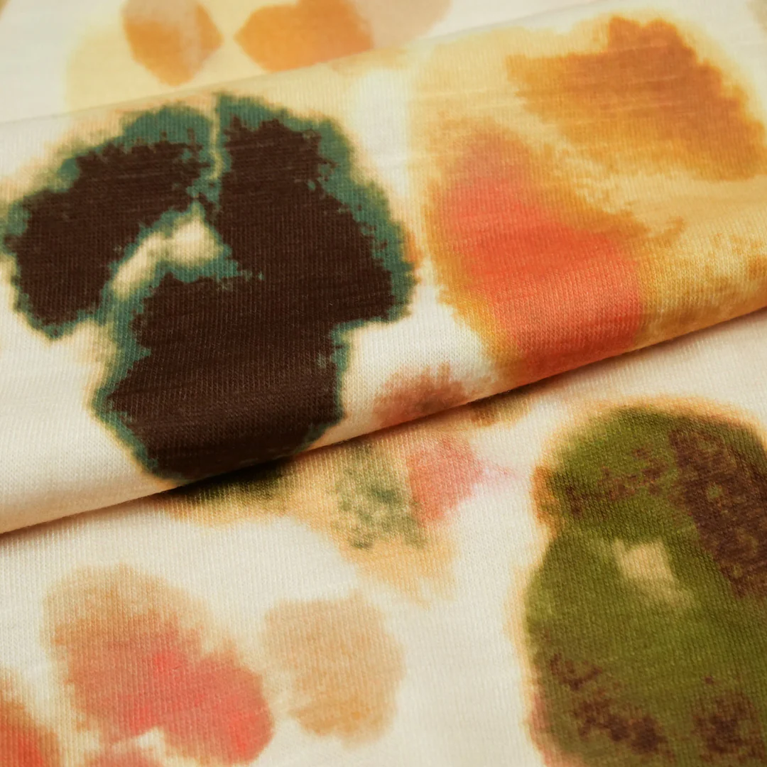 SAVANNAH - SLUB KNIT PRINTS - ABSTRACT LEOPARD - Image 2