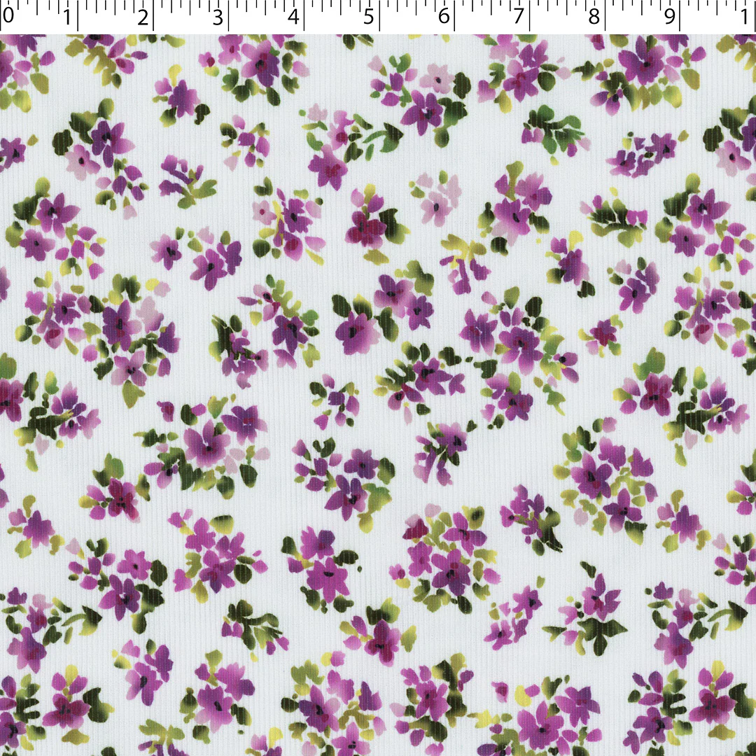 SUMMER SIESTA - RIB KNIT PRINTS - CALICO - Image 2