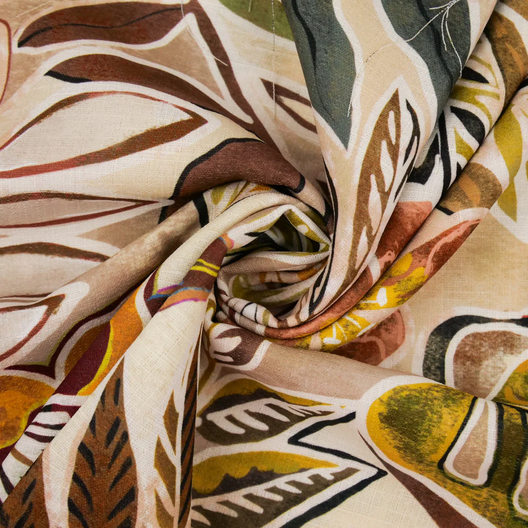 TEXTURA-LINEN LOOK PRINTS-FLAT HIBISCUS - Image 3