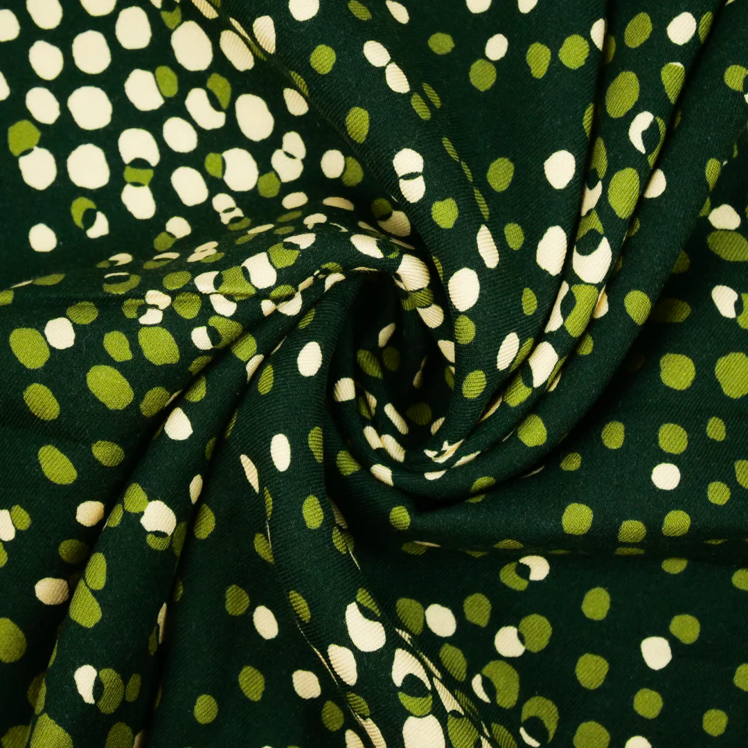 VERDE - RAYON TWILL PRINTS - DOTS - Image 3