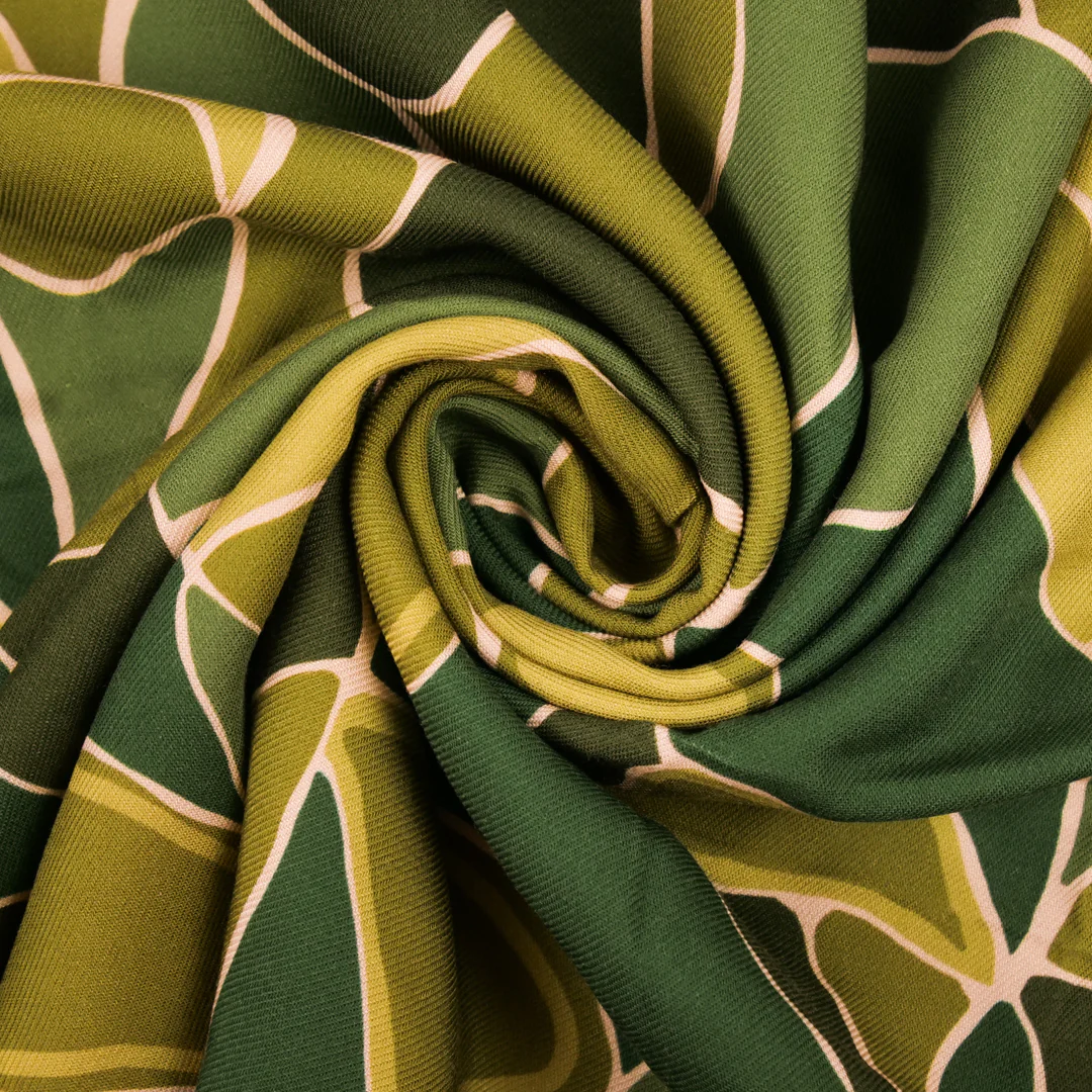 VERDE - RAYON TWILL PRINTS - FLAT FLORAL - Image 3