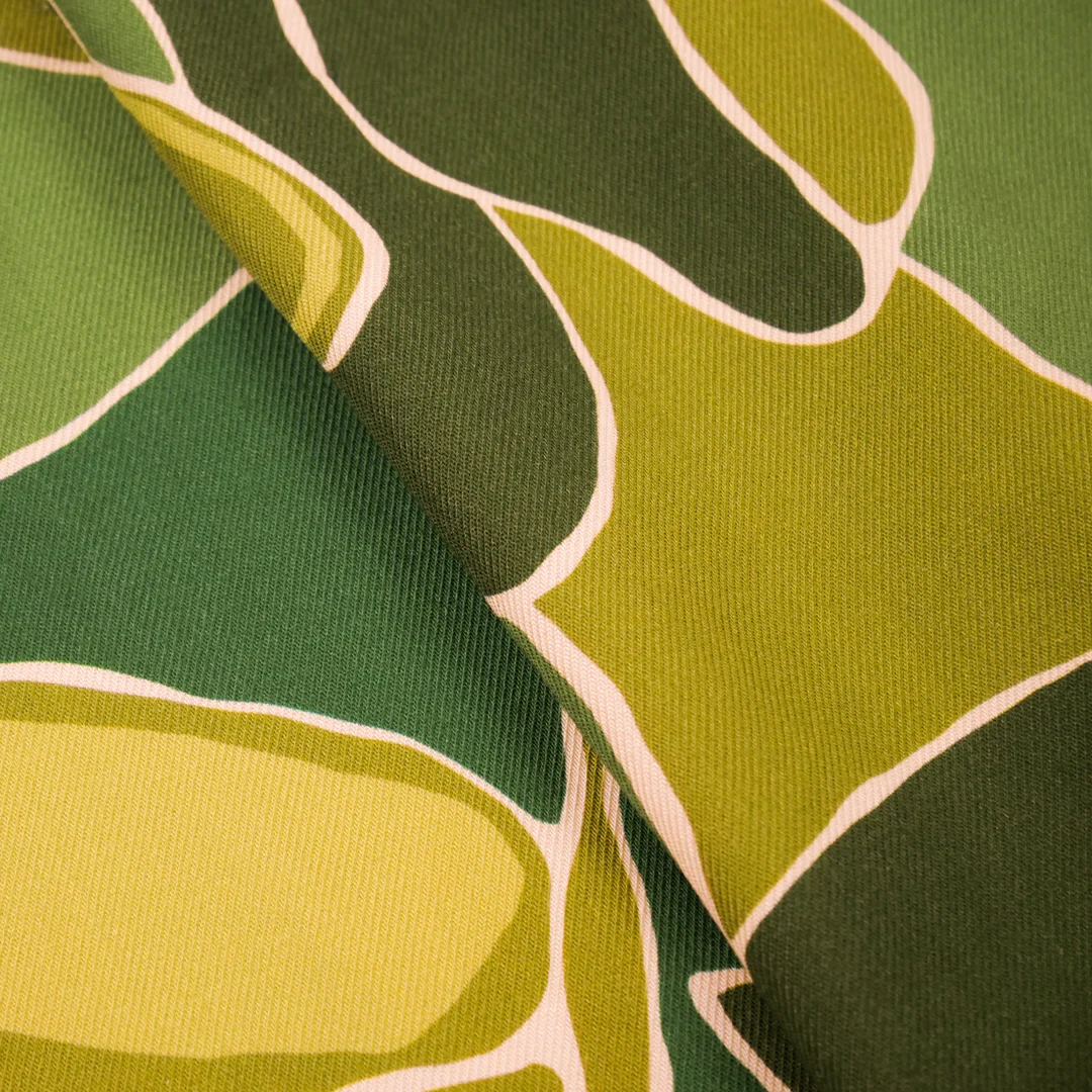 VERDE - RAYON TWILL PRINTS - FLAT FLORAL - Image 4